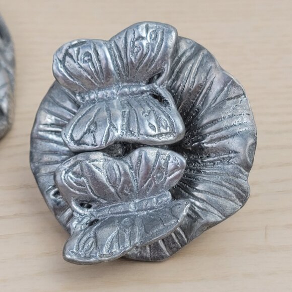 Arthur Court Aluminum Butterfly Garden Decorative Paper Towel Holder Metal 13" - Picture 13 of 17